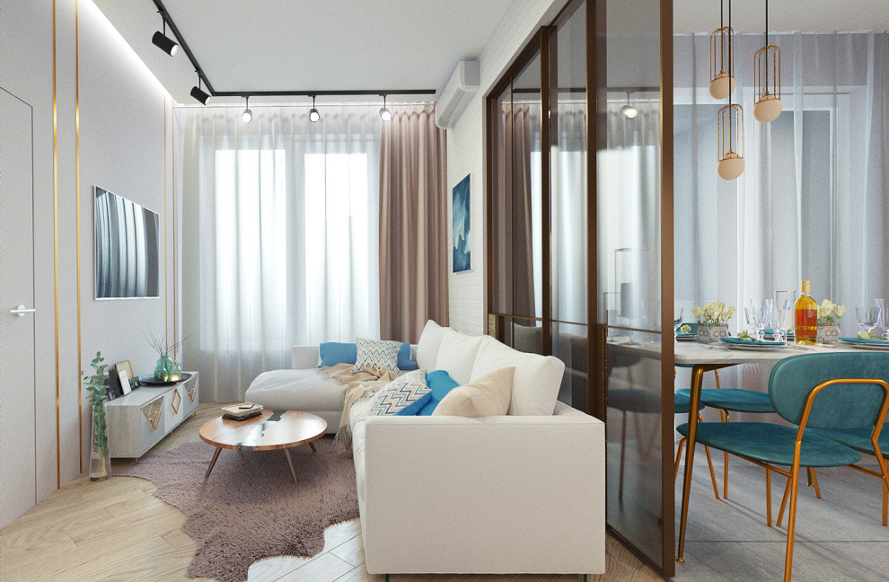 Дизайн-проект квартиры ЖК Филиград 60м2 (Современный Стиль)