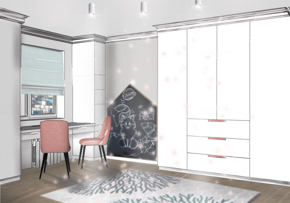 Детская для 2х девочек