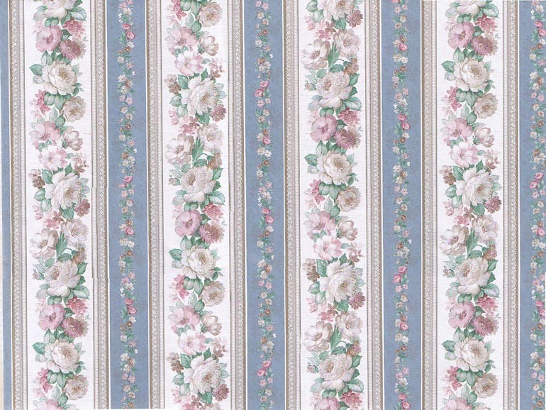 Modern Non-Woven Wallpaper For Accent Wall - Floral Wallpaper Des79010 ...