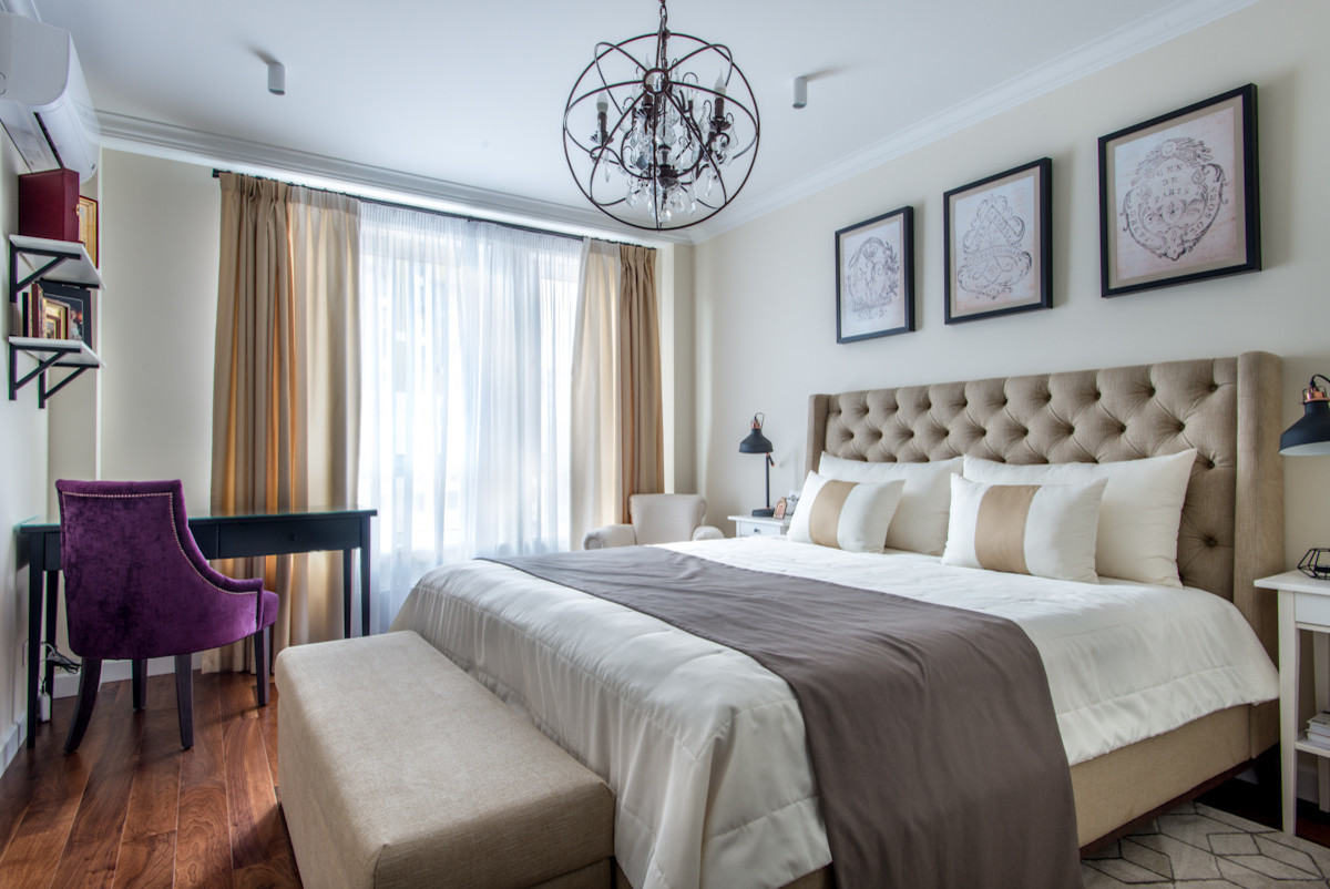 Съёмка квартиры 75м. в ЖК "Варшавское шоссе", проект Веры Шевердёнок