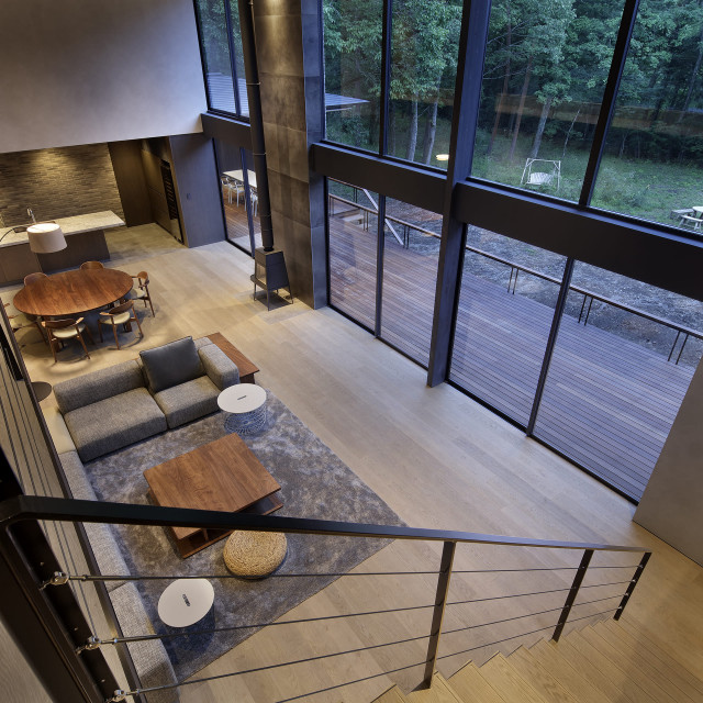 SAT VILLA minimalistisch-treppen
