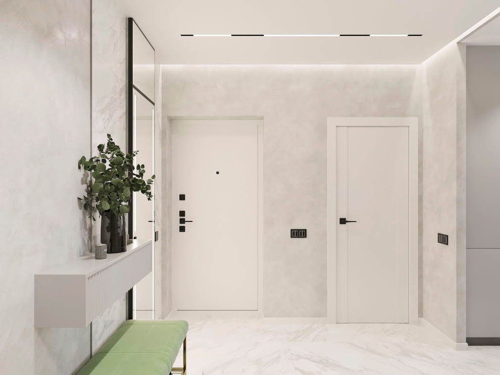 Дизайн интерьера квартиры 88 м.кв.