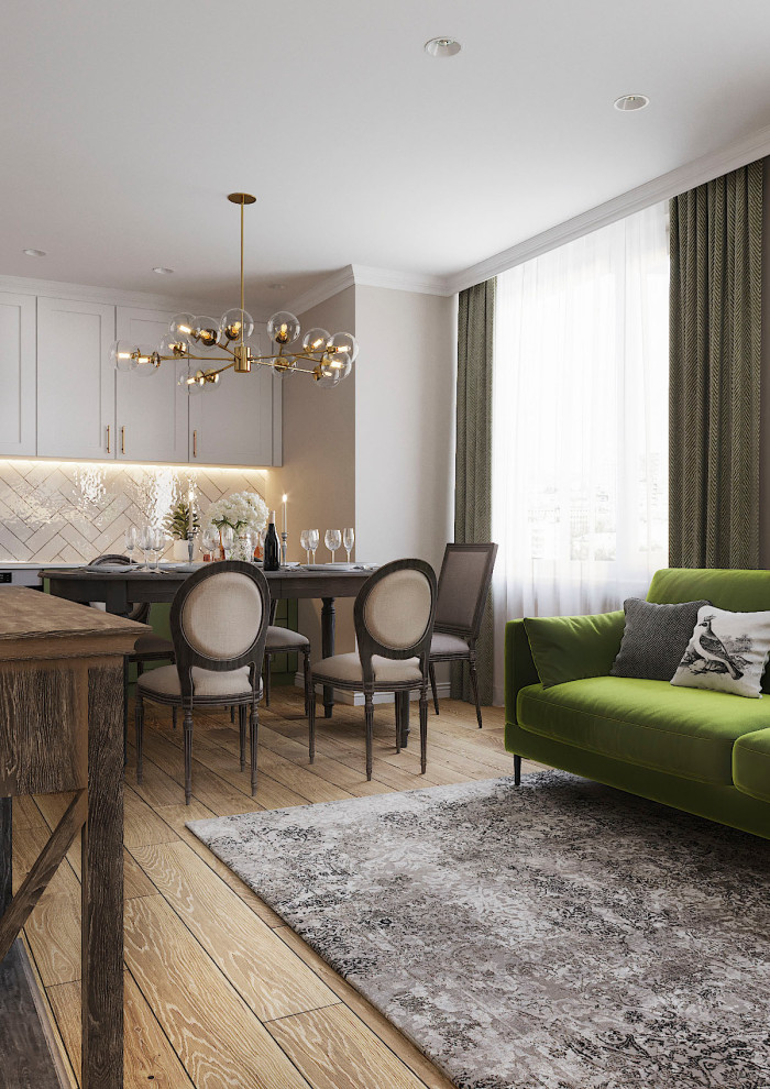 Проект квартиры "Запах весны"