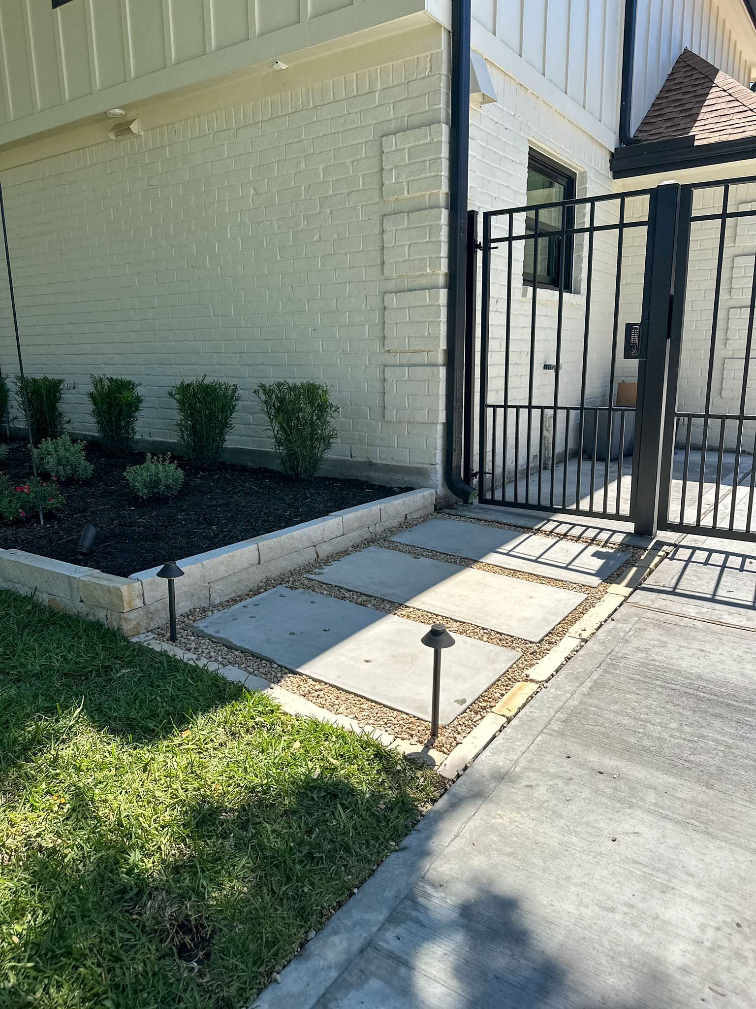 Front and Back yard makeover in Del Monte HTX
