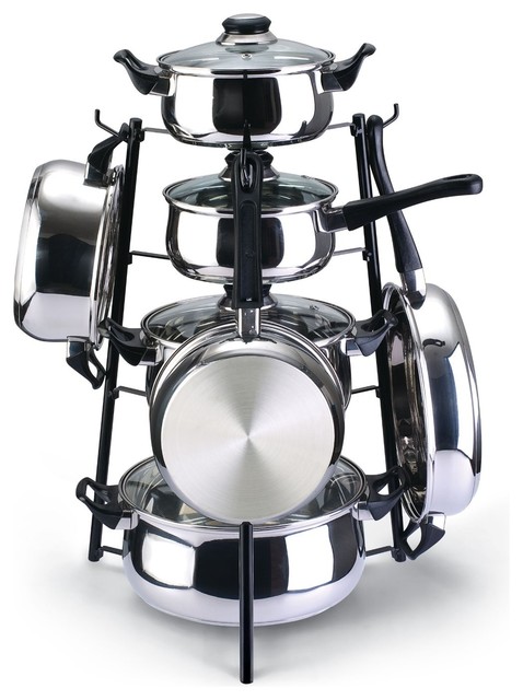 Cook N Home Pot Rack Cookware Organizer