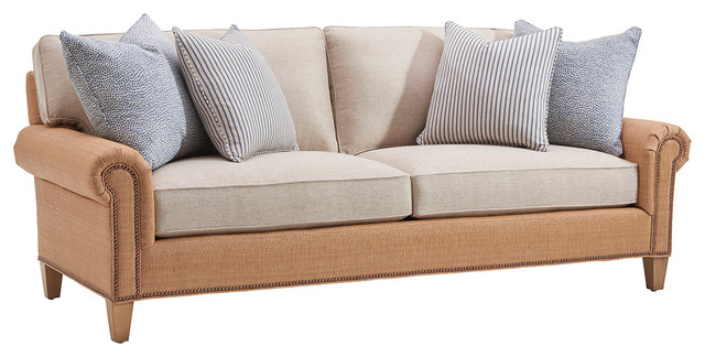 Watermill Sofa Transitional Sofas By Lexington Home Brands Watermill Sofa