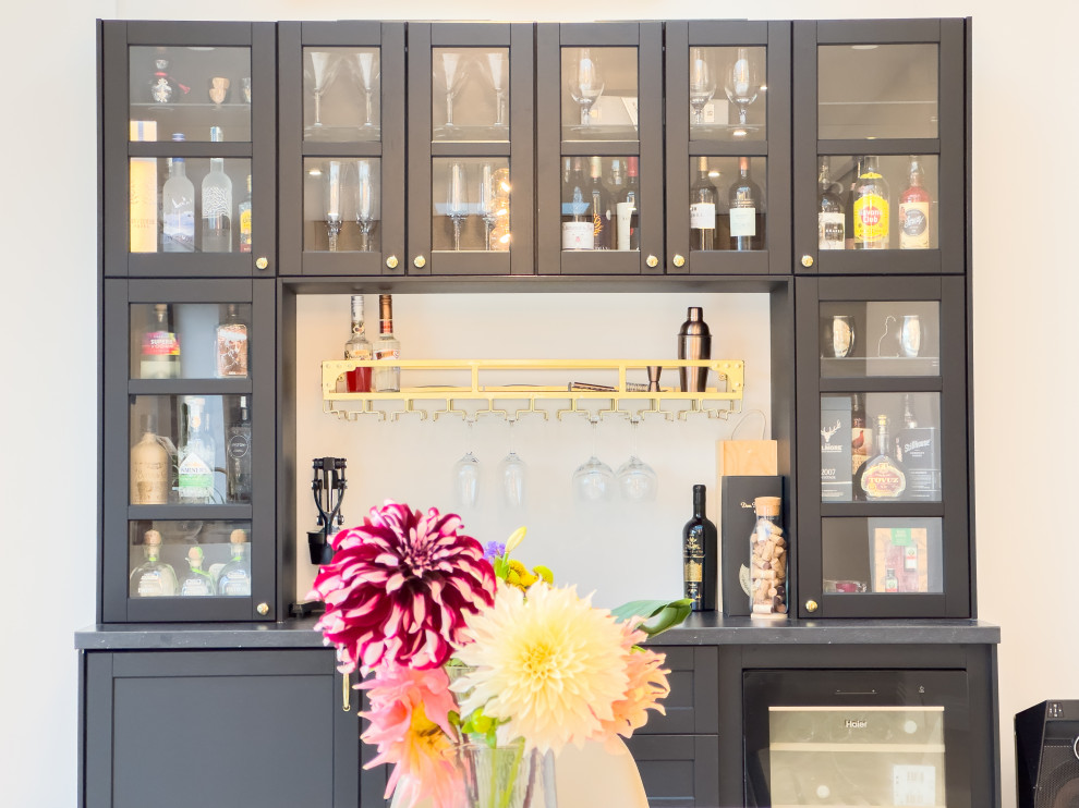 Inspiration for a home bar in Hertfordshire.