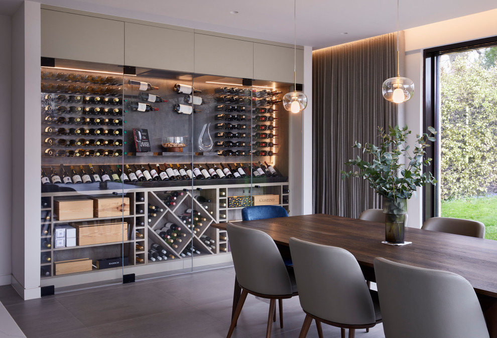 Cobham, Surrey: New Build - Scandinavian - Wine Cellar - Surrey - by ...