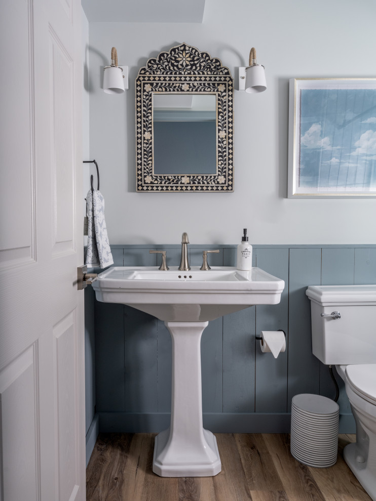 Lake House - Transitional - Powder Room - San Francisco - by Chelsea ...
