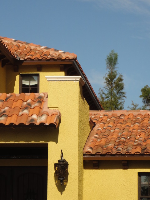 Mediterranean Remodel medelhavsstil-fasad