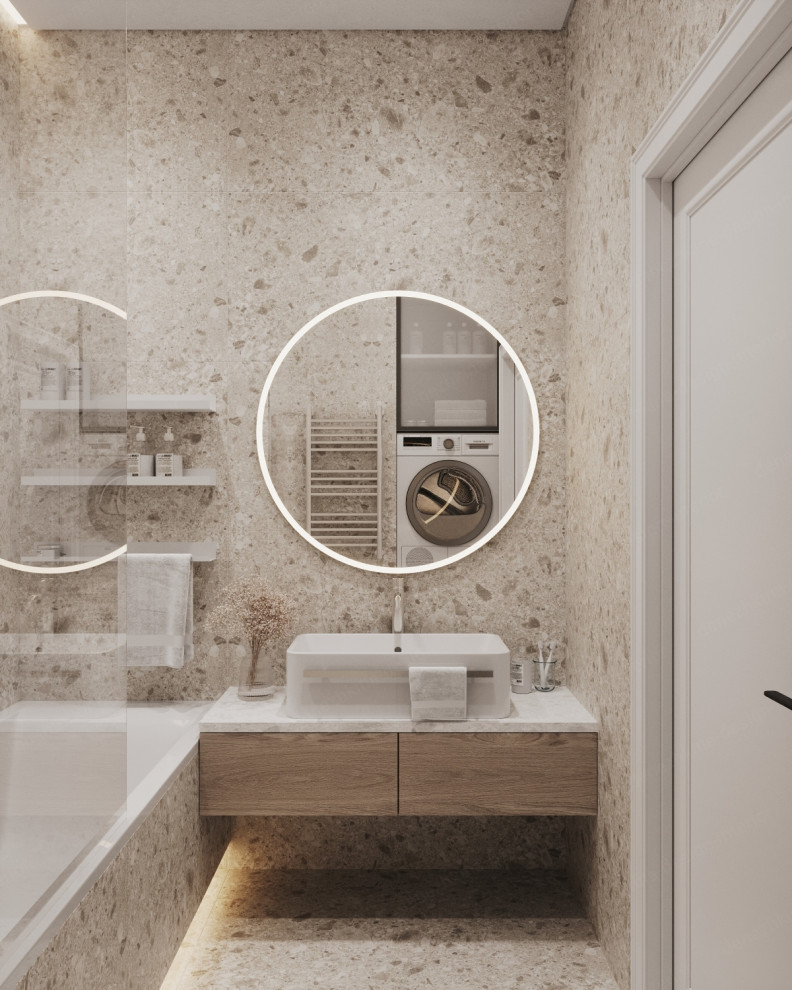 Дизайн проект 3 комнатной квартиры — ЖК Скандинавия