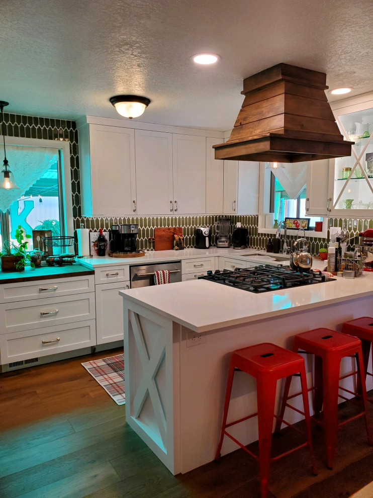 White Farmhouse Kitchen