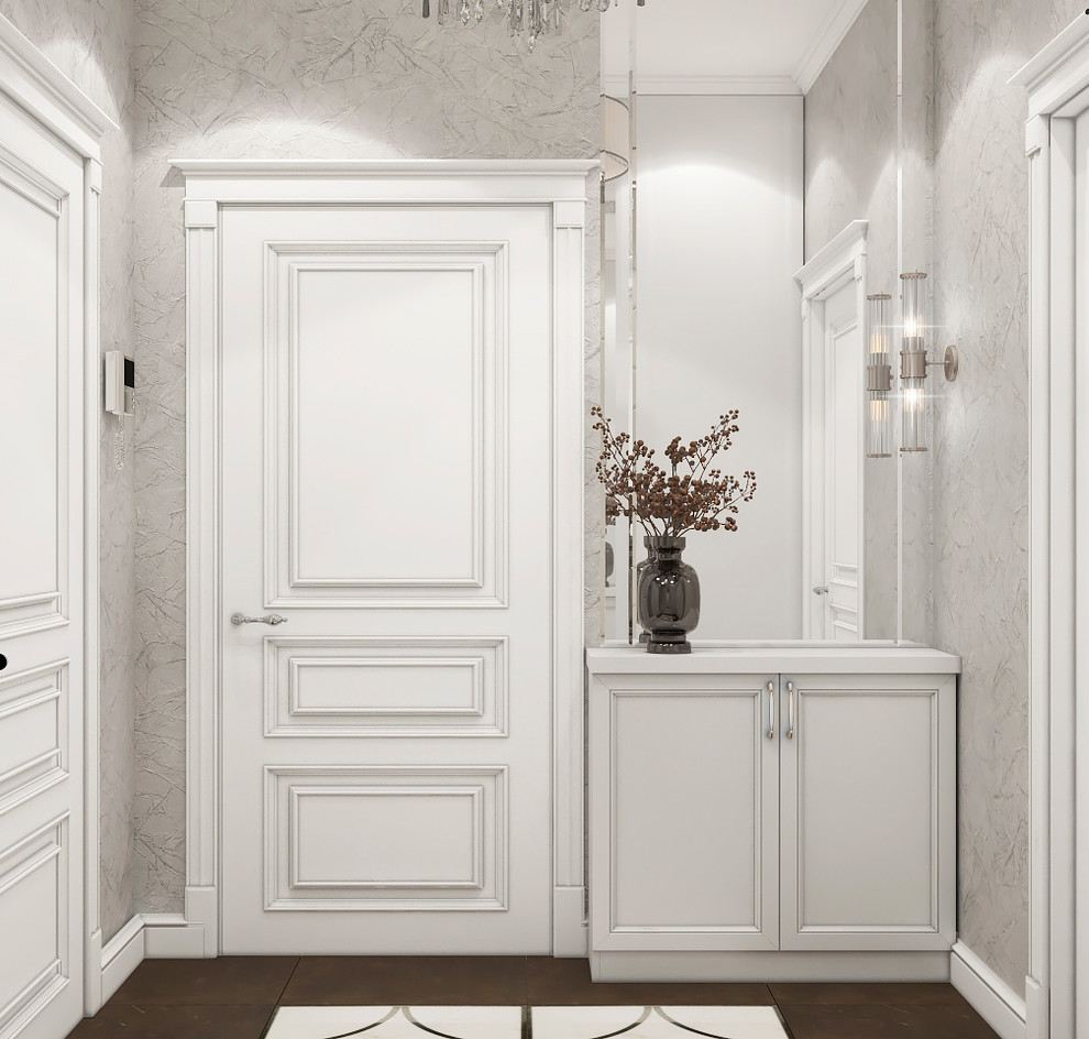 Интерьер холла и тамбура в з.п. Бавария от Унистрой