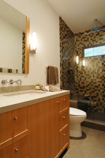 Nichols Canyon remodel modern-badezimmer