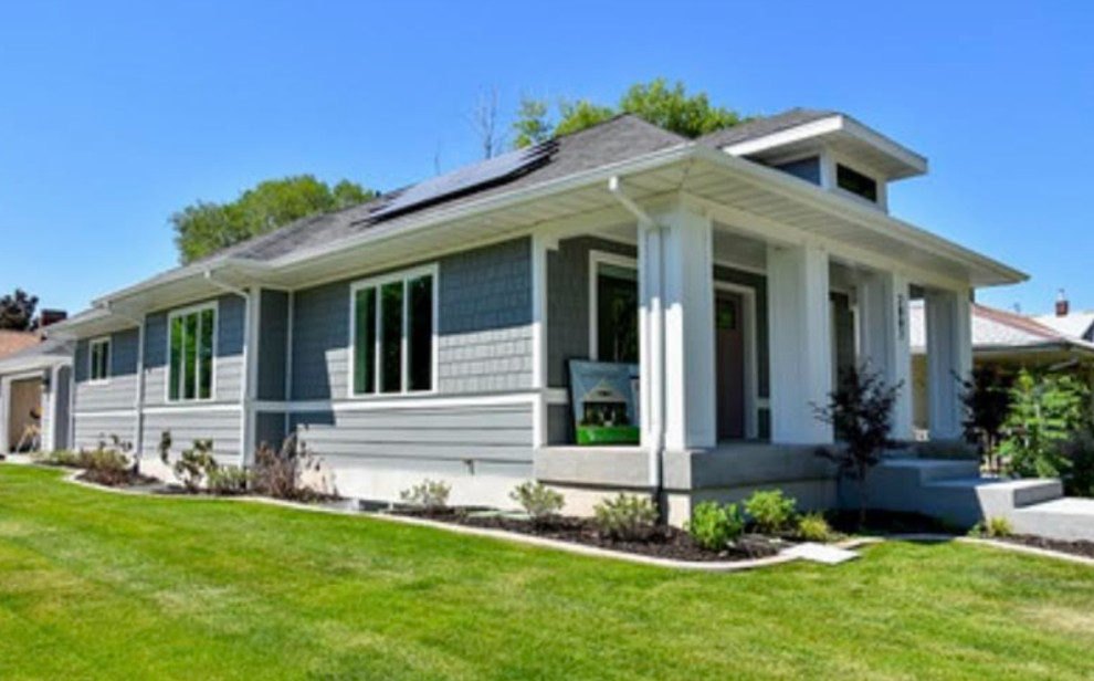 Example of a newly built SIPs bungalow