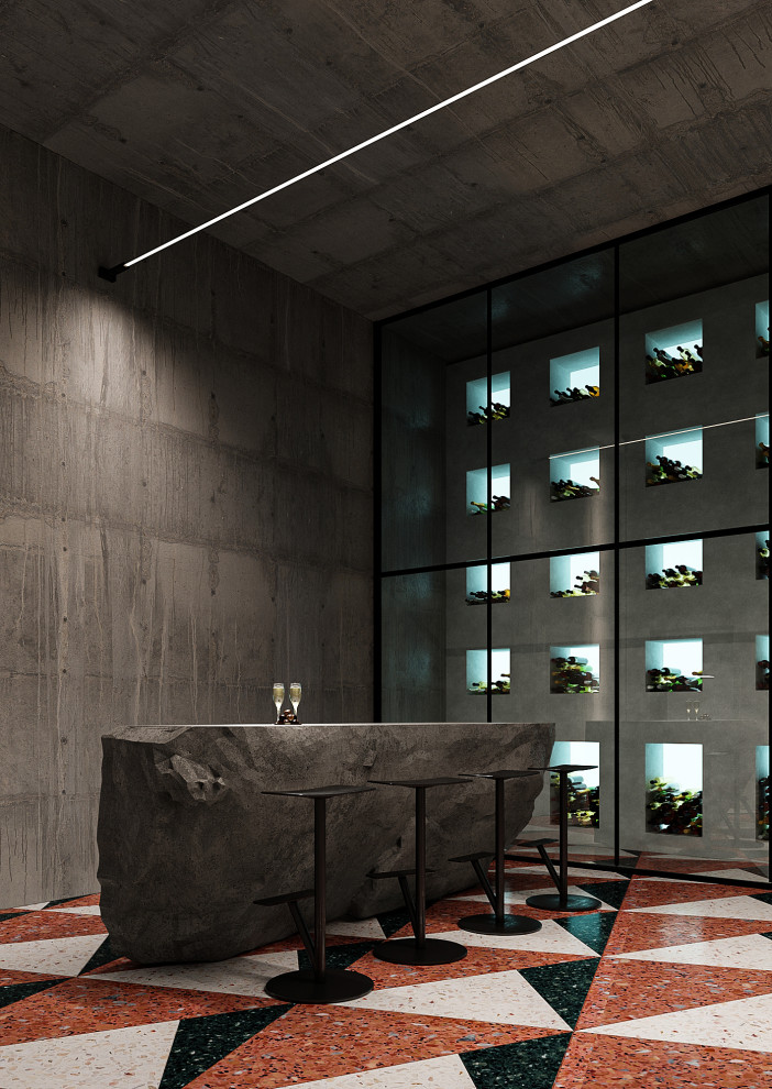 Интерьер винного ресторана и винотеки