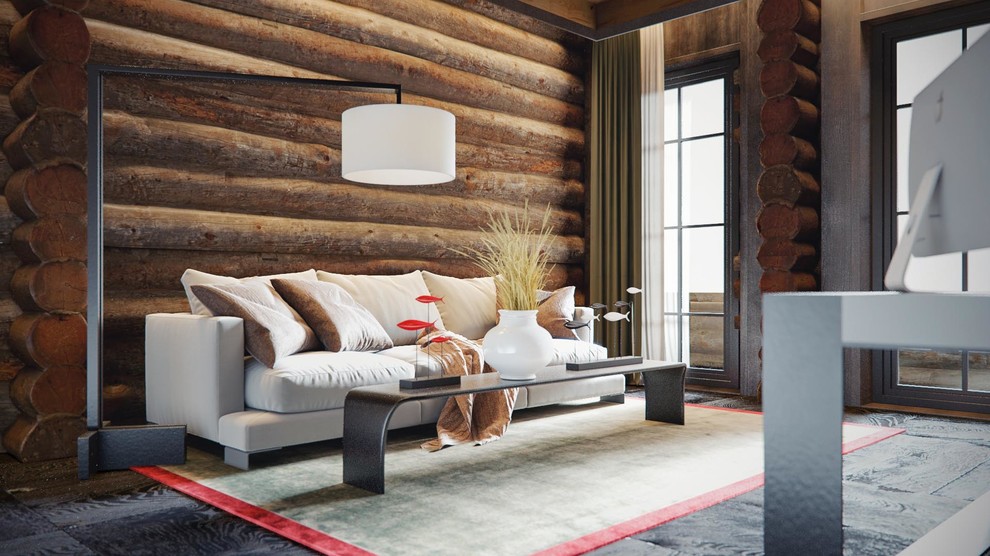 ДОМ ИЗ КАРЕЛЬСКОЙ СОСНЫ