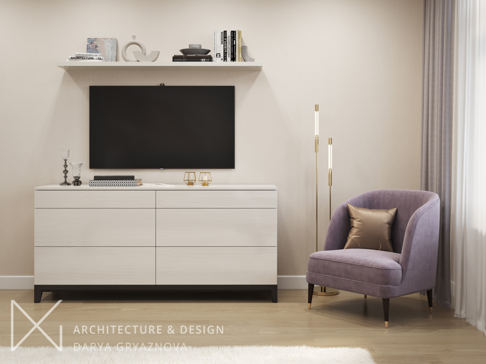 Монохромная городская квартира