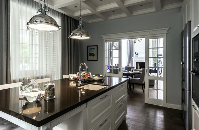 Как в кино transitional-kitchen