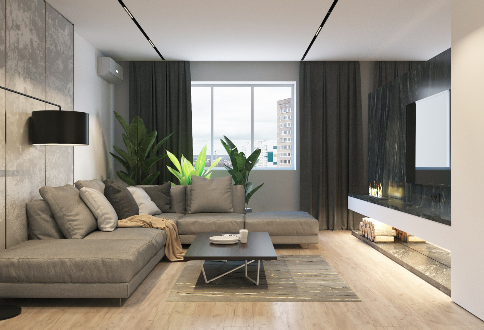 Дизайн проект 3-х комнатной квартиры г. Курск