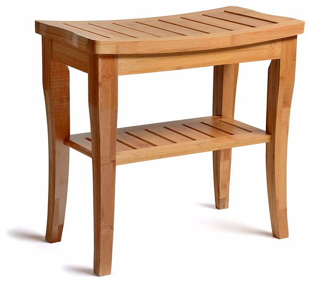 Bamboo Shower Bench Seat Wooden Spa Stool Asian Bamboo Shower Bench Seat Wooden Spa Stool Asian Benches Seats By Plexi Place
