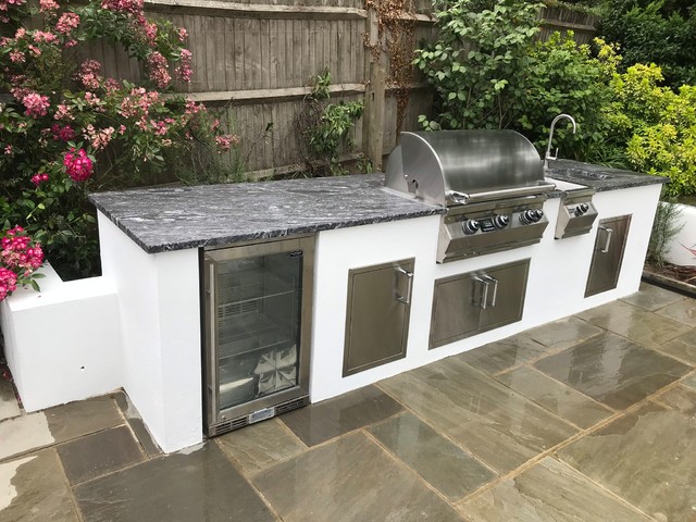 Outdoor Kitchens And Bbq Areas Modern Garden Kent By