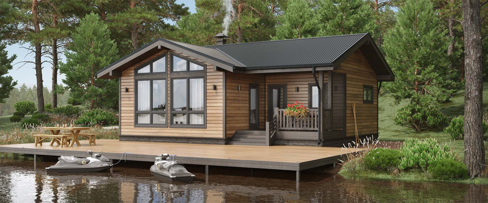 Каркасная баня 9х10 м