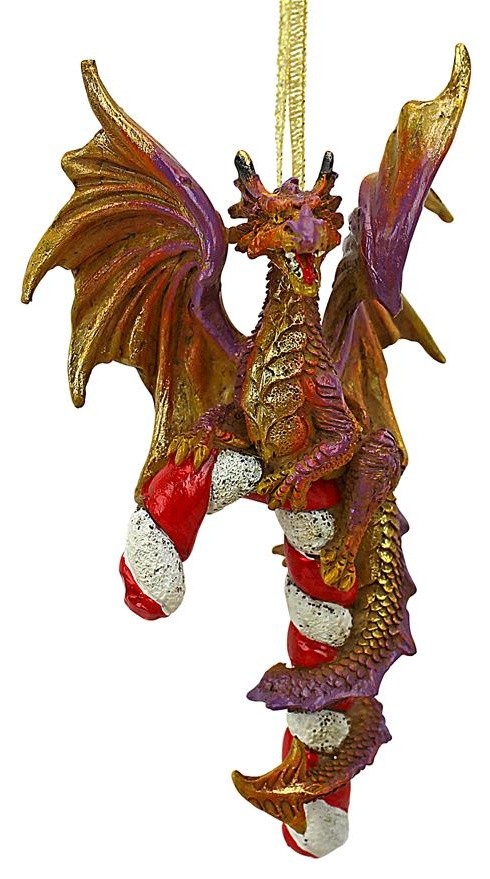 Cane And Abel 2017 Dragon Ornament