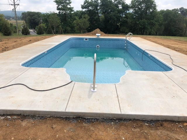 Pool - rustic pool idea in DC Metro
