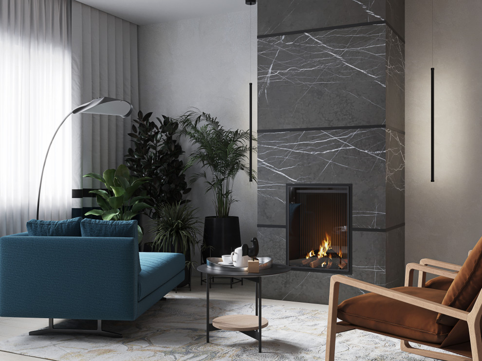 Гостиная в частном доме