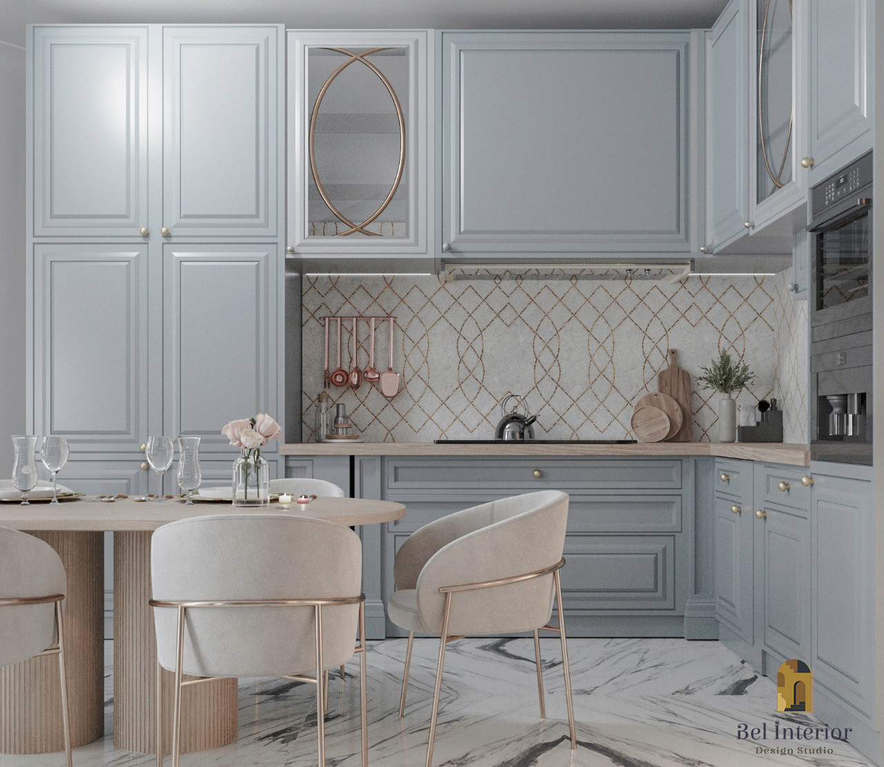 Апартаменты в современном арабском стиле