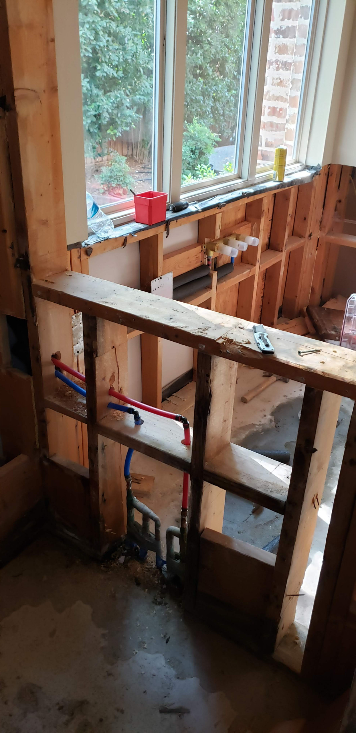 Water Damage shower