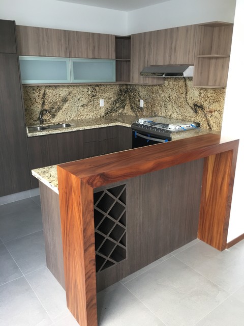 RESIDENCIA BILBAO contemporary-kitchen