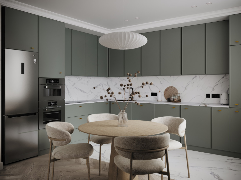 Уютная квартира в спокойных светлых оттенках