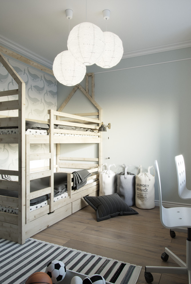 Проект квартиры в скандинавском стиле для молодой семьи