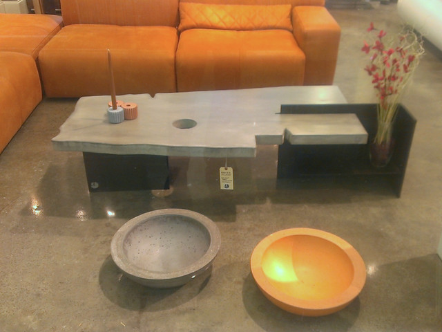 Easter Island Concrete Coffee Table