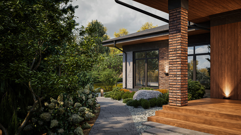 Прерий на берегу озера