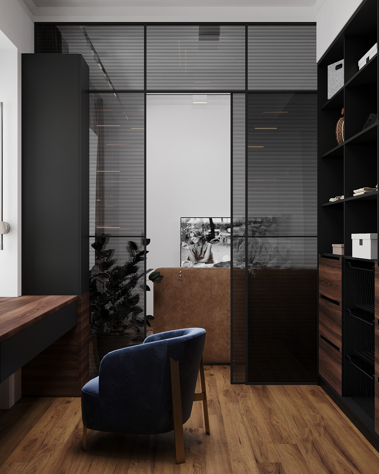 Спальня + Гардероб l Комсомольский проспект