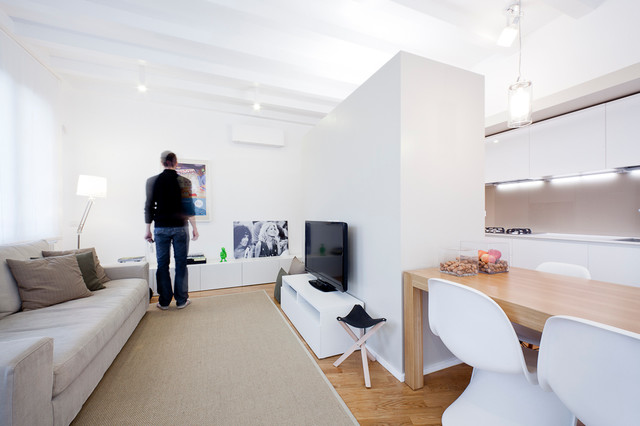 Appartamento MM contemporary-living-room