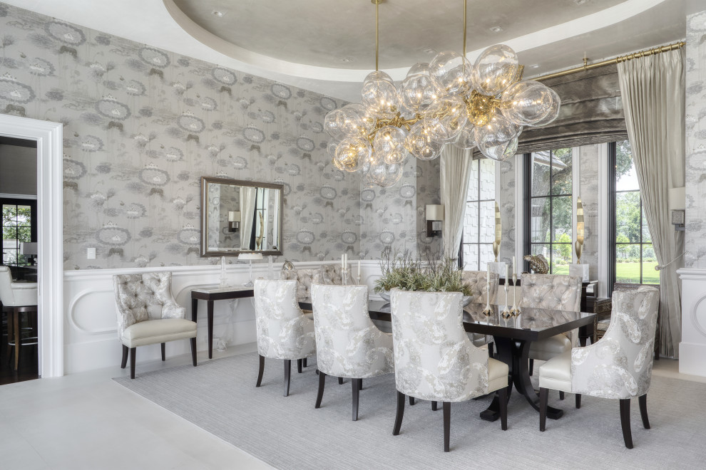 Wetzel Residence - Transitional - Dining Room - Miami - by Geoff Chick ...