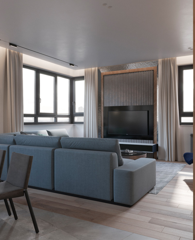 ЖК Фестиваль парк в темных тонах