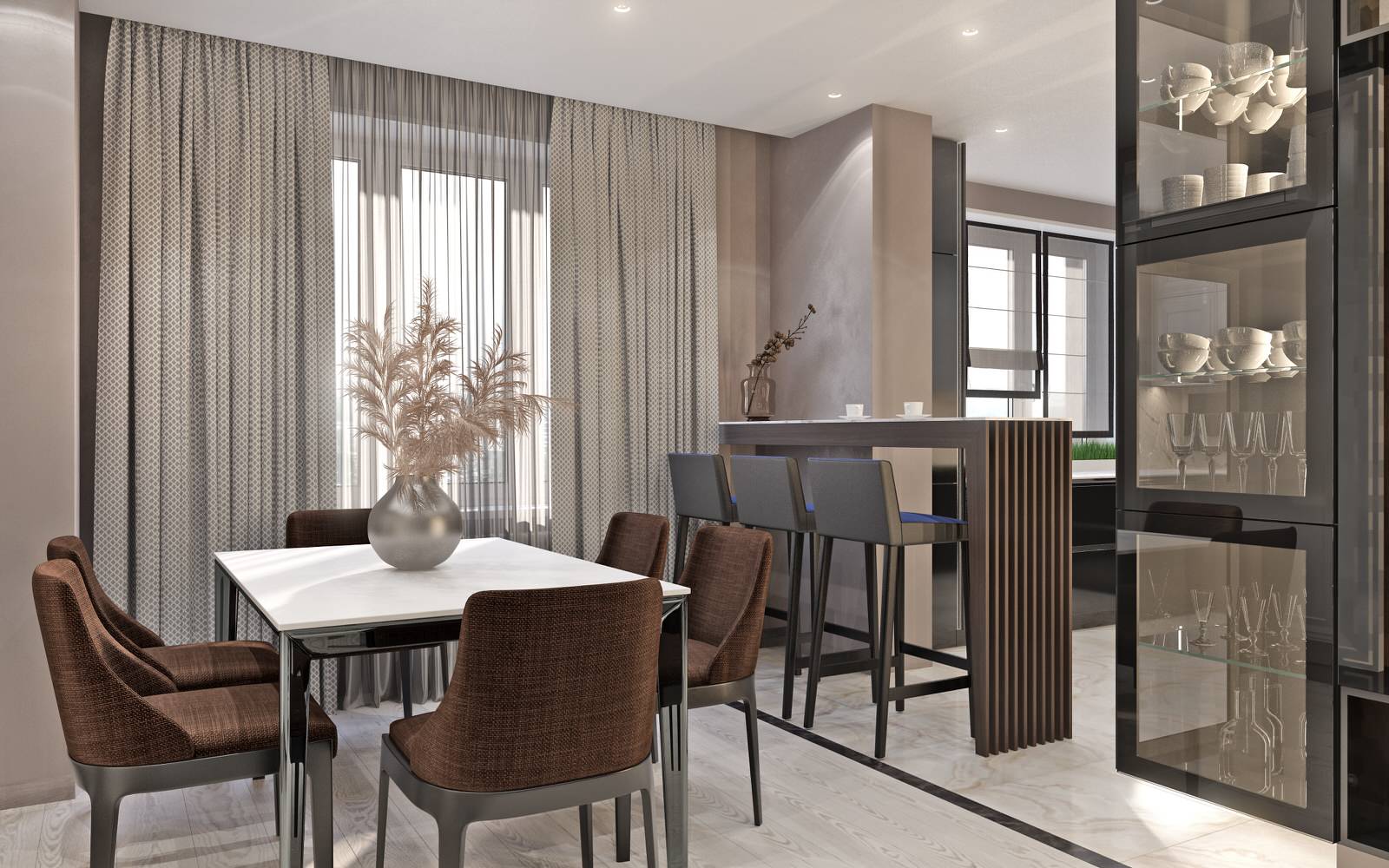 Квартира 122 кв.м в жилом доме