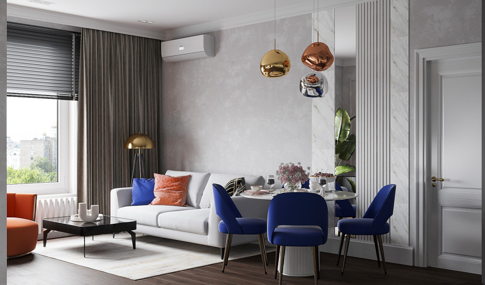 кухня-гостиная 28м2