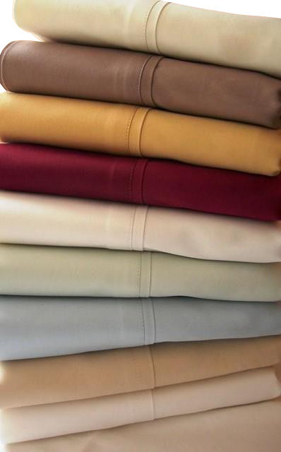 1200TC Solid Egyptian Cotton Sheets