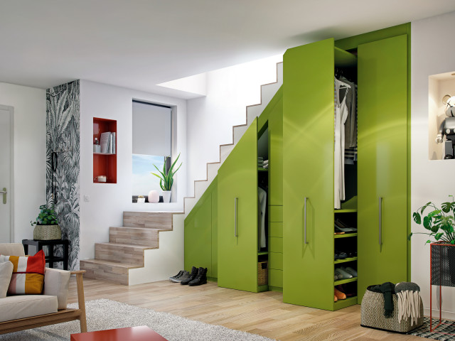 Archea - dressing sous-escalier armadio