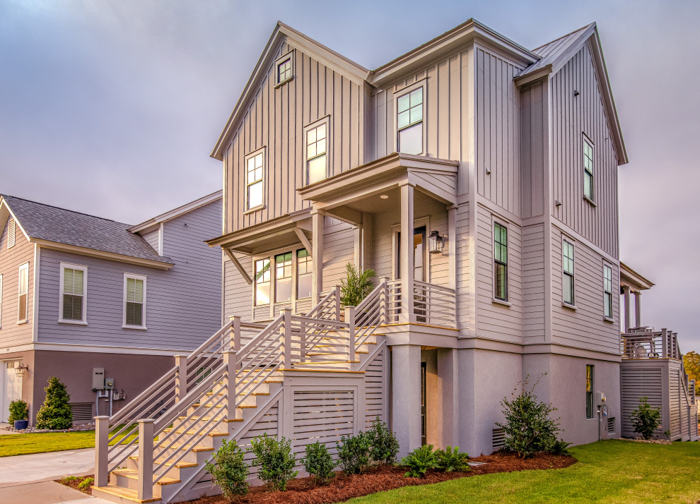 Moss Landing Harbor Homes Contemporary Exterior Other by Beacon Street Houzz