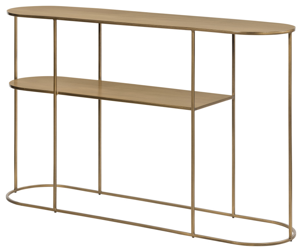 Antique Brass Console Table Contemporary Console Tables by Design
