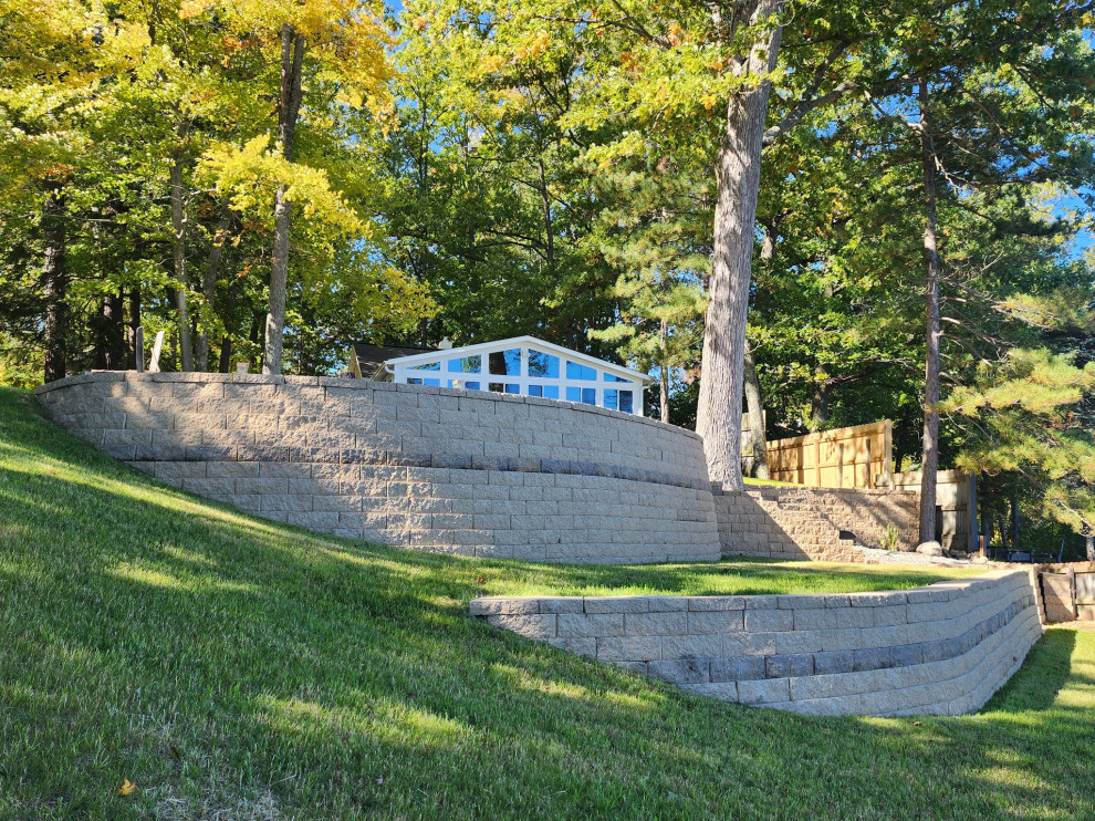 Shady Shores Retaining wall