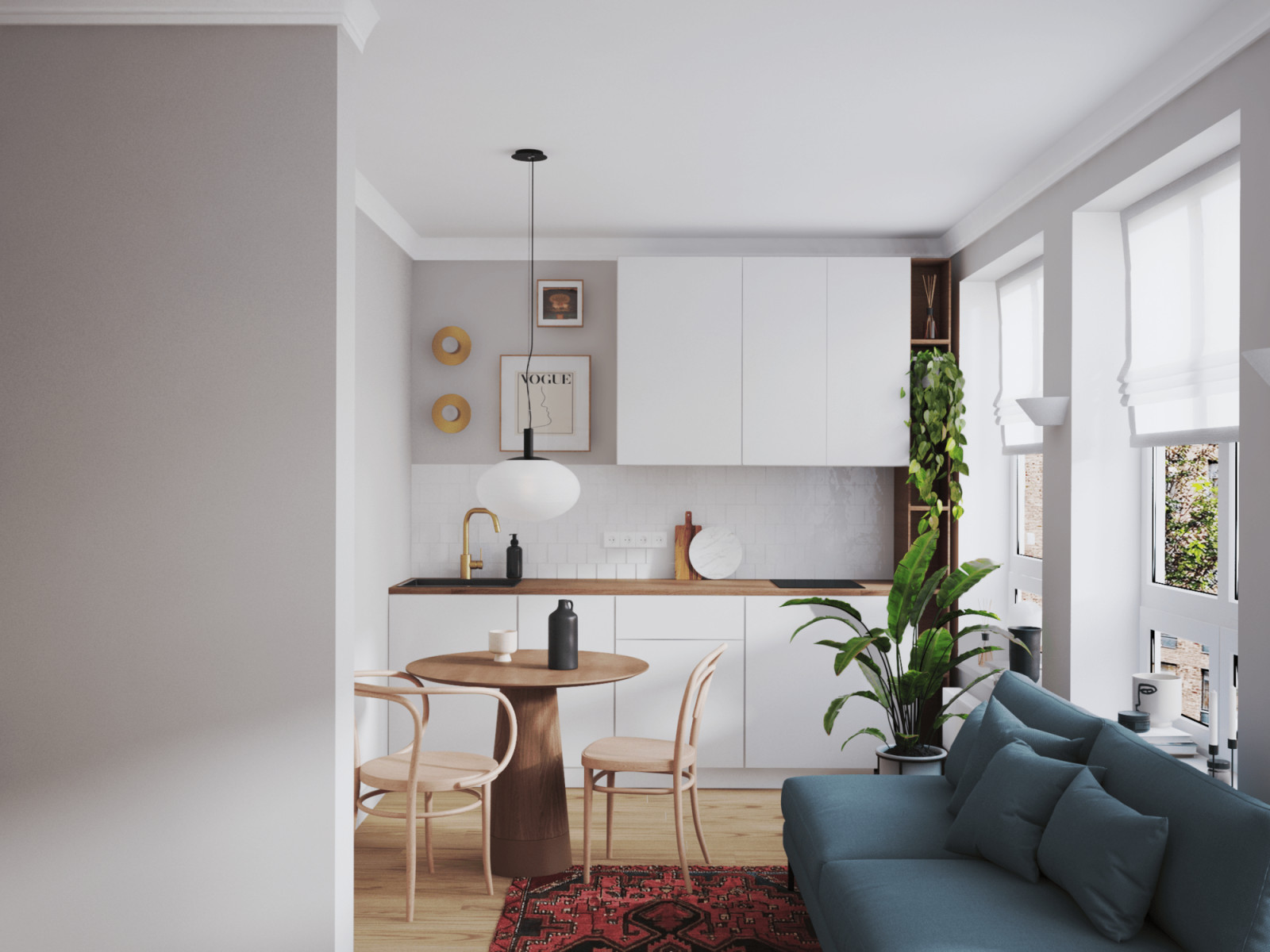 Квартира для молодой журналистки