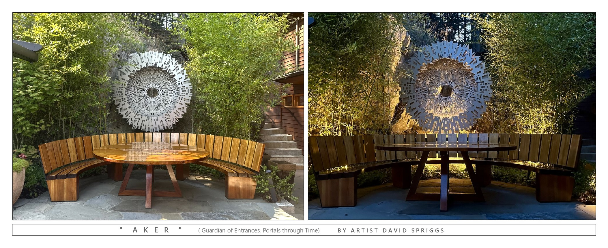 Bowen Island :  "Homage to Aker" (Guardian of entrances)